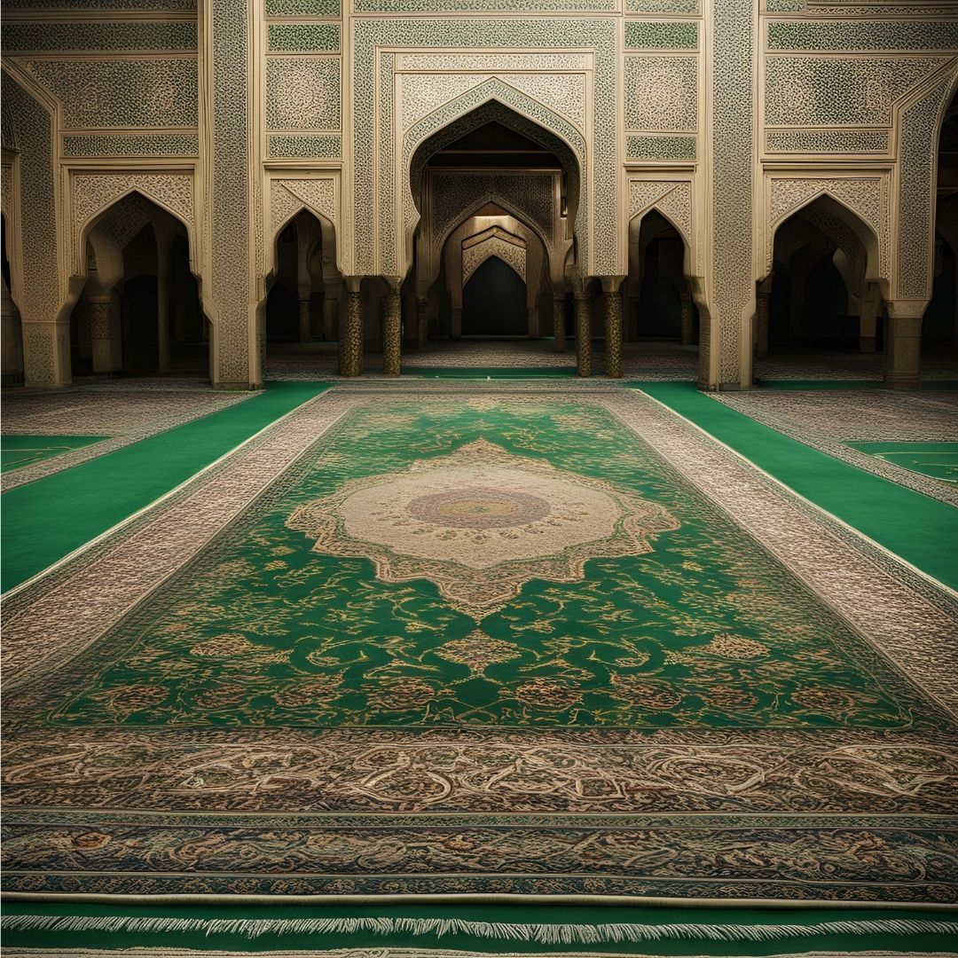 Yeşil Cami Halısı